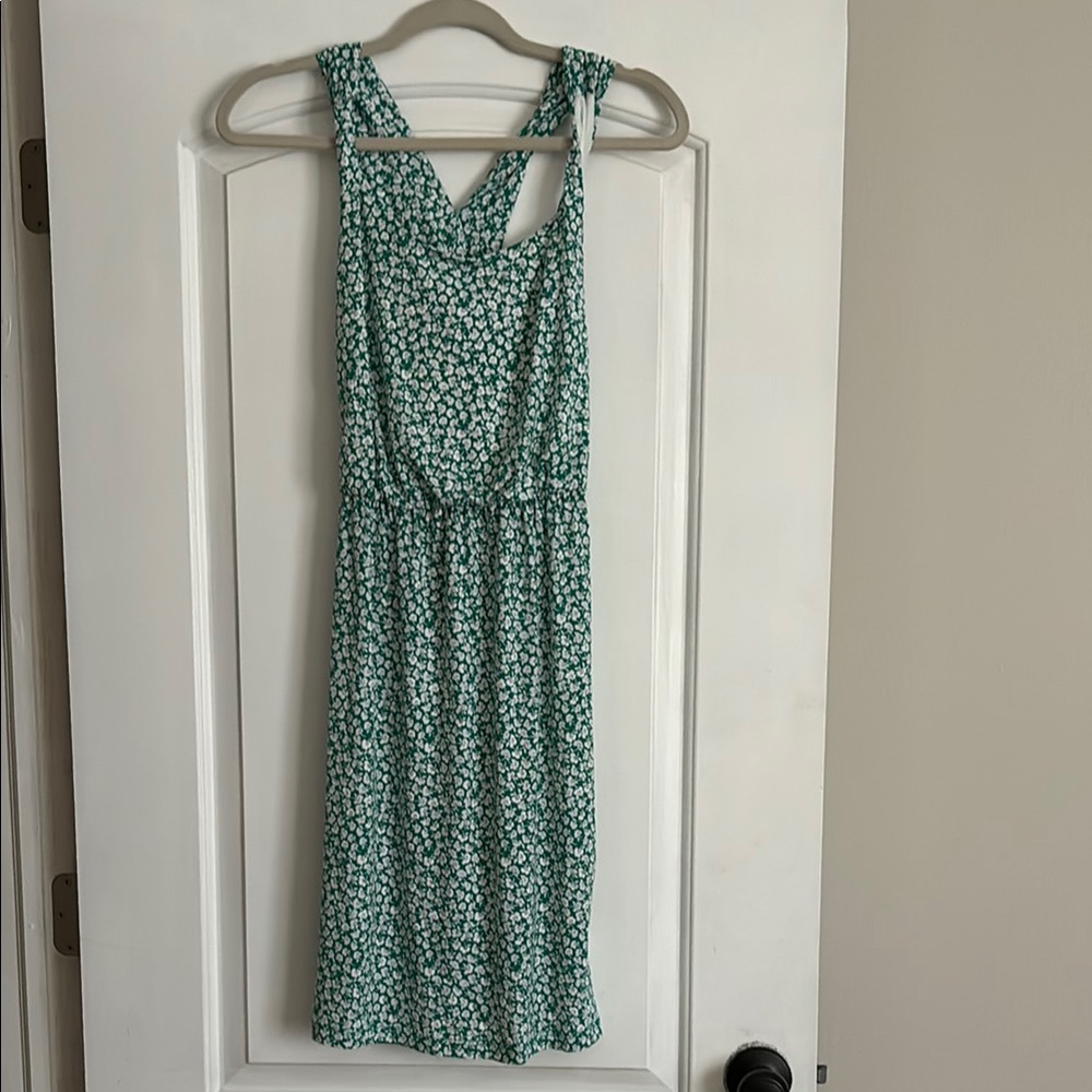 Multicolored Asymmetrical Ruffled Halter Sundress